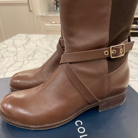 Cole Haan | Shoes | Cole Haan Dorian Stretch Leather Boots  Cole Haan Dorian Stretch Boot - size 5.5